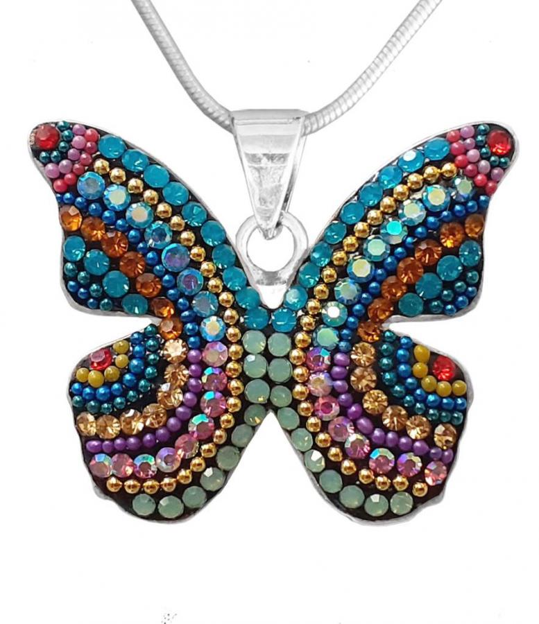 Fiesta Fusion Butterfly Pendant