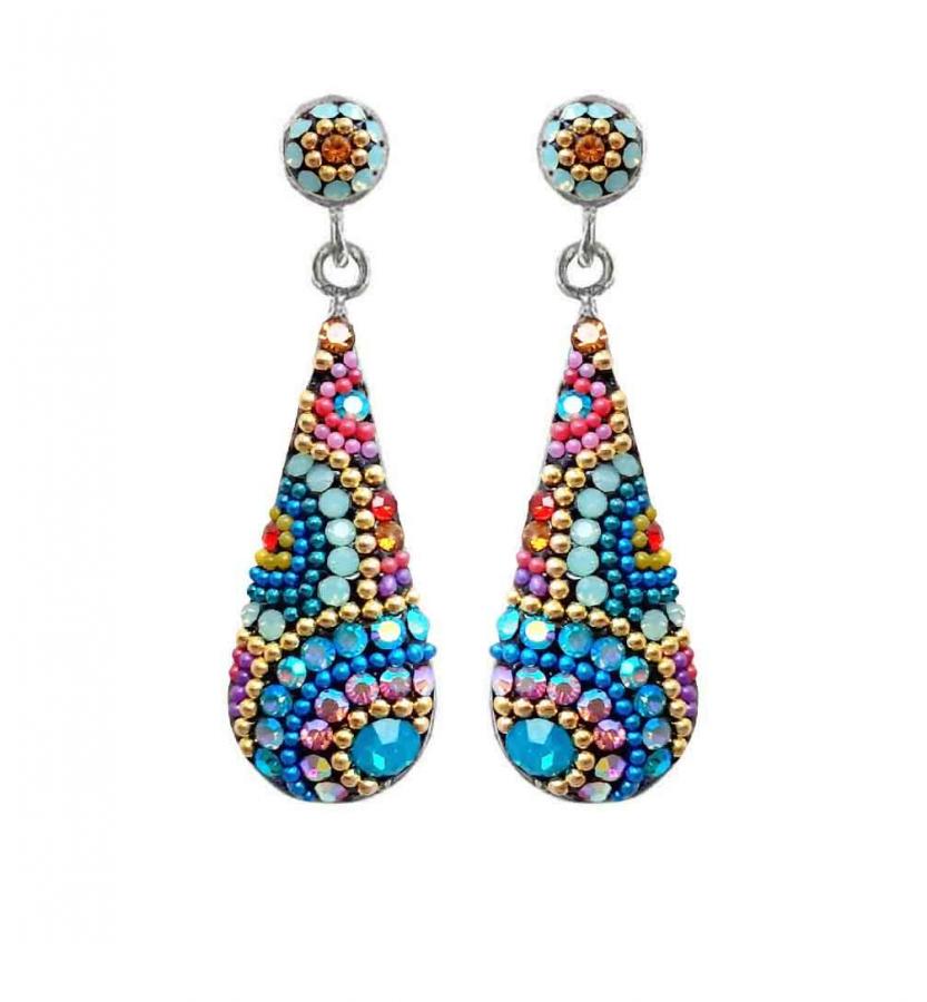 Fiesta Fusion Teardrop Earrings