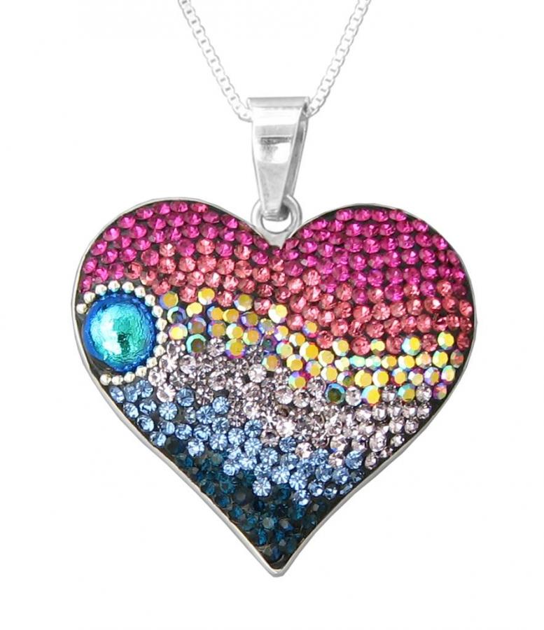 Love in Bloom Heart Pendant