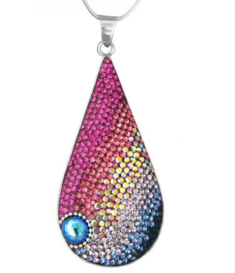 Sunset Mirage Teardrop Pendant