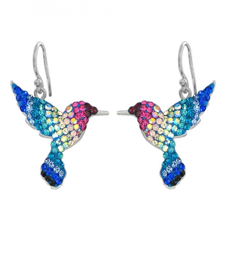 Twilight Sparkle Hummingbird Earrings