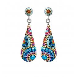 Fiesta Fusion Teardrop Earrings